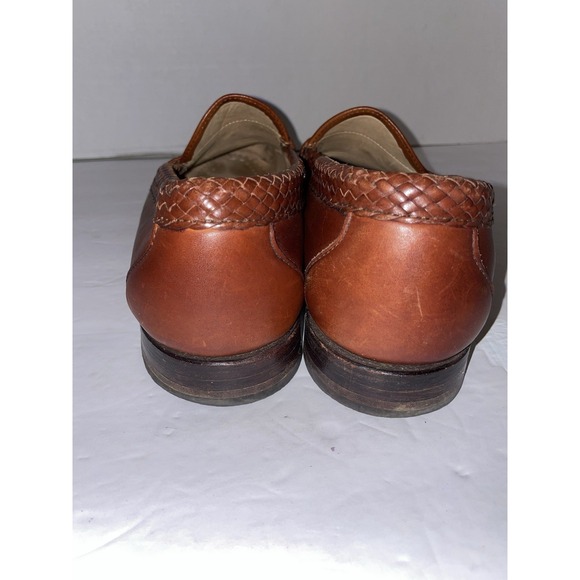 Allen Edmonds Maxfield Mens Woven Tassel Loafers 47716 Leather USA main image 5